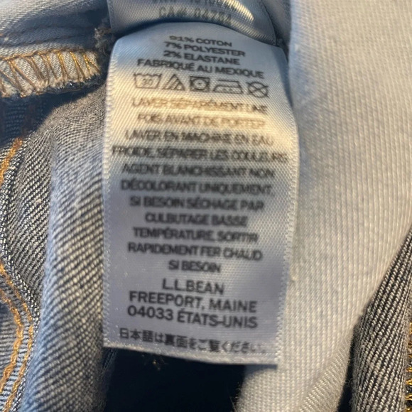 L.L Bean Women’s Classic Fit Straight Leg Jean 16 Petite - Picture 7 of 7